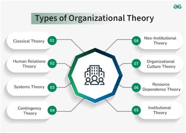 What are the four organizational theories?