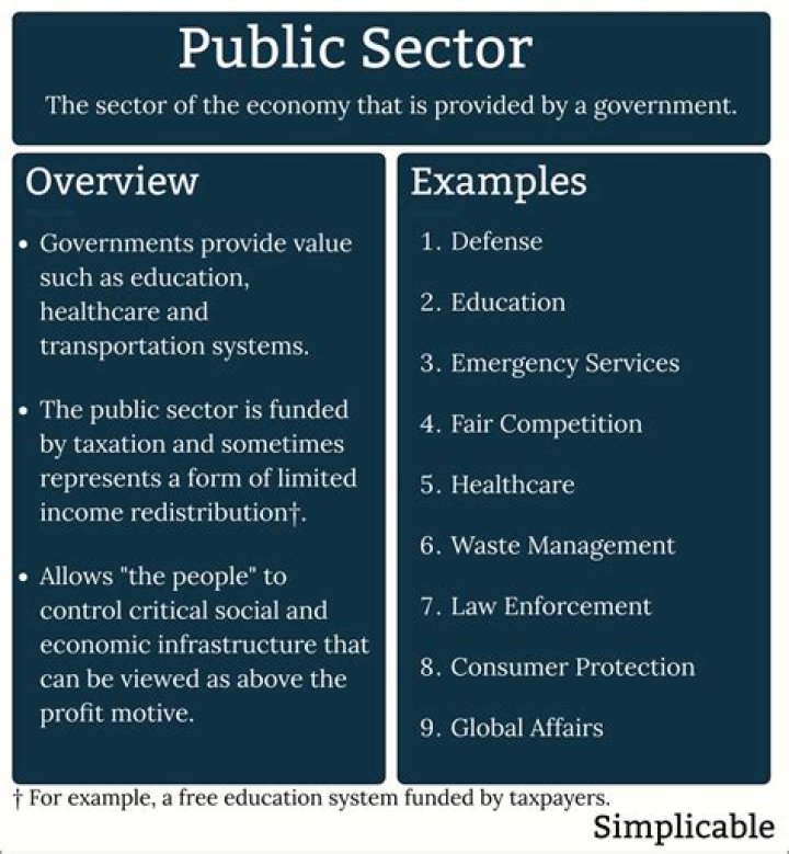 What are the objectives of a public sector business?
