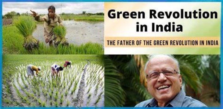 What are the parts of Green Revolution?