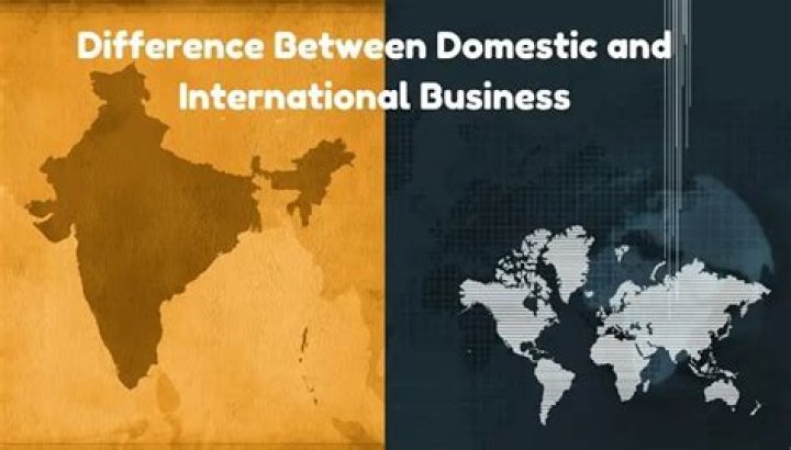 What are the similarities between the domestic and international markets?