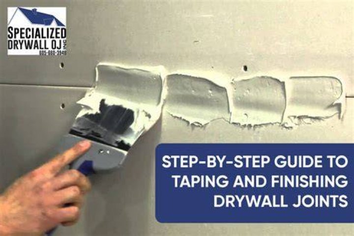 What are the steps to finishing drywall?