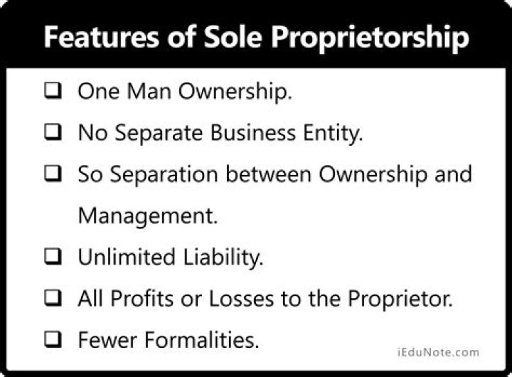 What are two disadvantages of a sole proprietorship?
