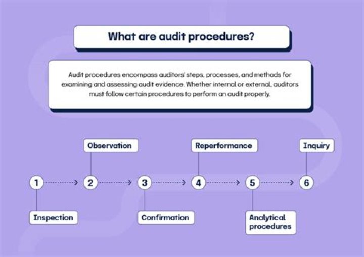 What are types of audit procedures?