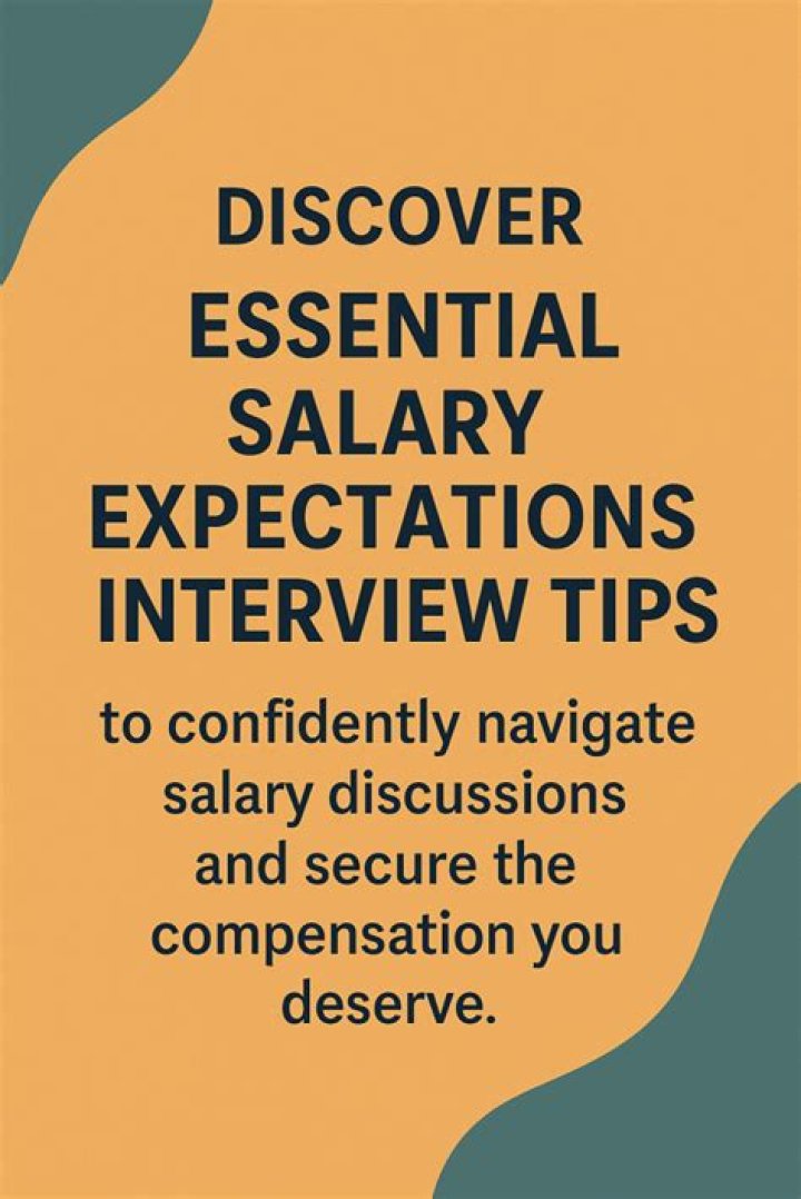 What are your salary expectations best answer?