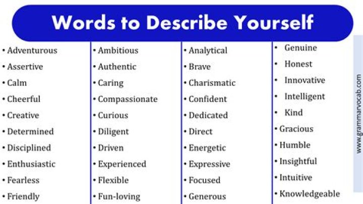 What best describes the word tone?