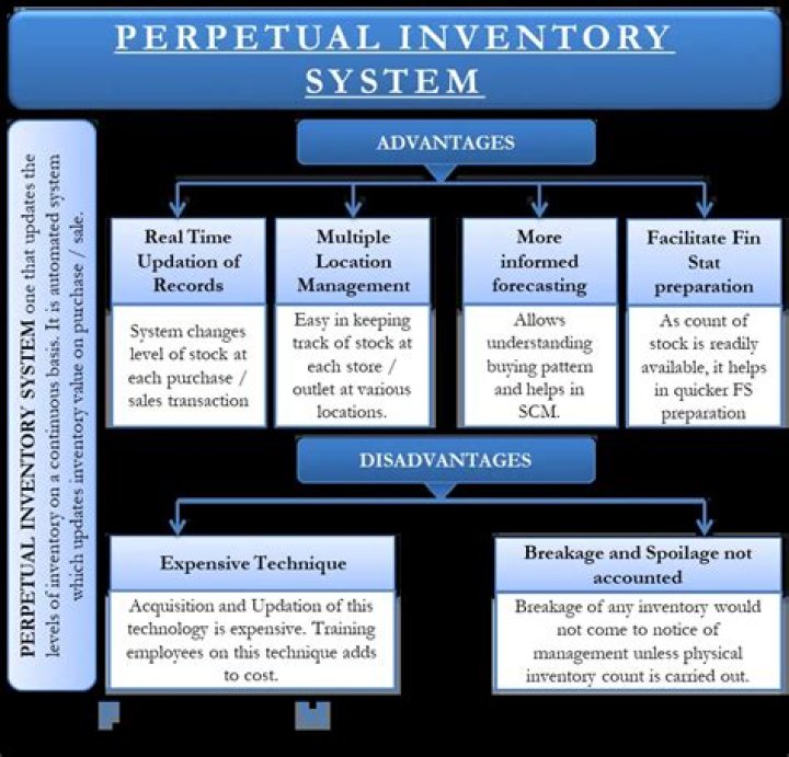 What businesses use perpetual inventory system?