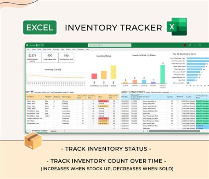 What can I use to keep track of inventory?