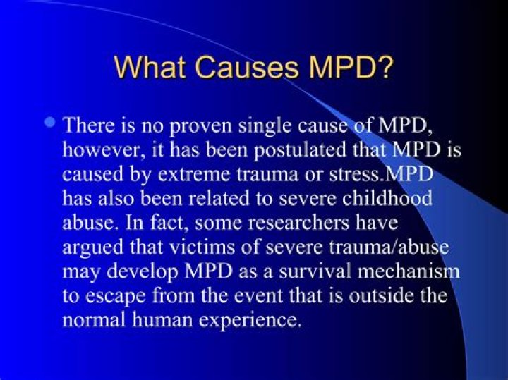 What causes MPD?