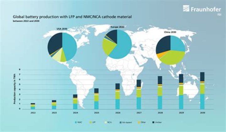 What country produces the most lithium batteries?