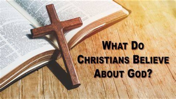 What do Christians believe about God?