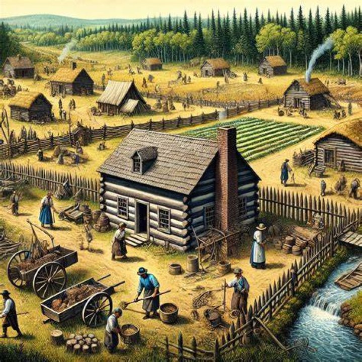 What do the settlers have to do in order to keep the land?