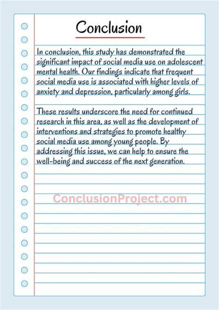 What does a conclusion add to the paper?