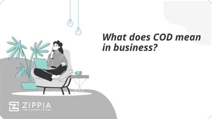 What does COD stand for in business?