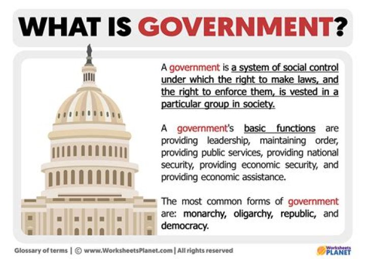 What does independent of government mean?
