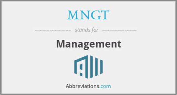 What does MNGT stand for?