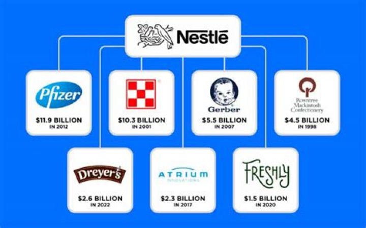 What does Nestle company own?