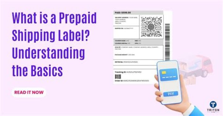 What does prepaid mean for shipping?
