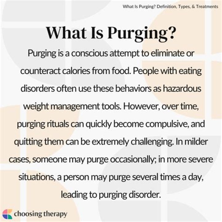 What does purged away mean?