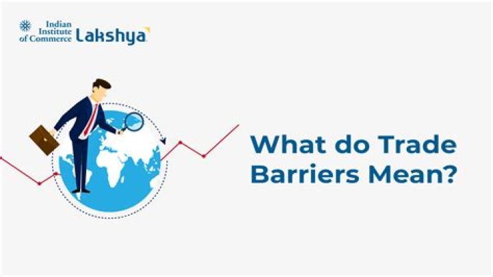 What effects do trade barriers have?