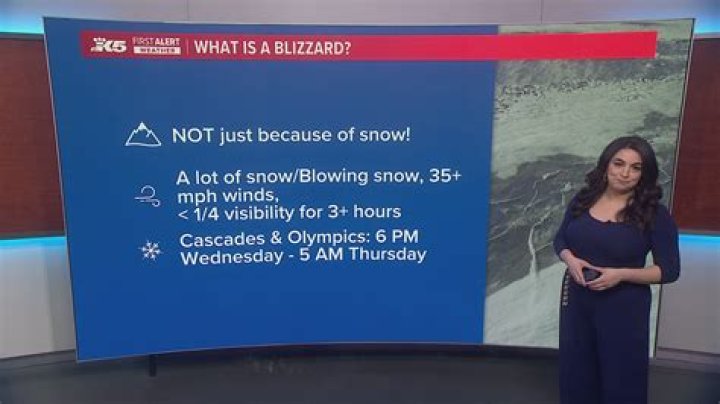 What exactly is a blizzard?