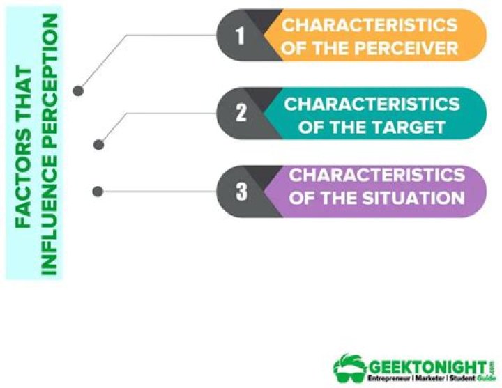 What factors influence our perception of others?