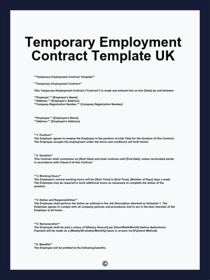 What happens when a worker is employed on temporary basis?