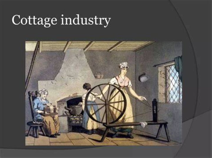 What happens when the cottage industry was replaced by Mills?