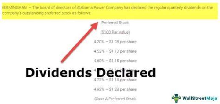 What happens when you declare cash dividends?