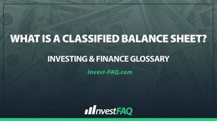 What is a corrected classified balance sheet?