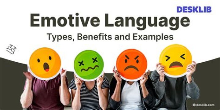 What is a emotive language example?