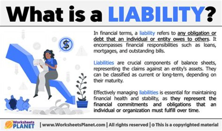 What is a liability with example?