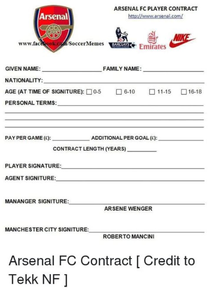 What is a non contract in football?