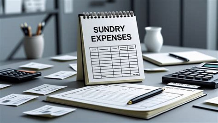 What is a sundry account used for?
