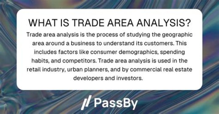 What is a trade area definition?