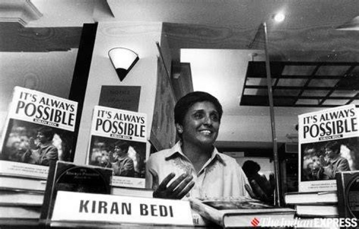 What is achievement of Kiran Bedi?