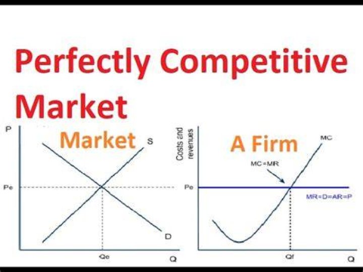 What is an example of a perfectly competitive market?