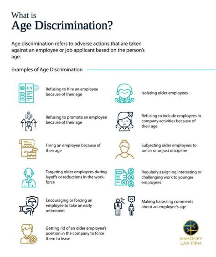 What is an example of age discrimination?