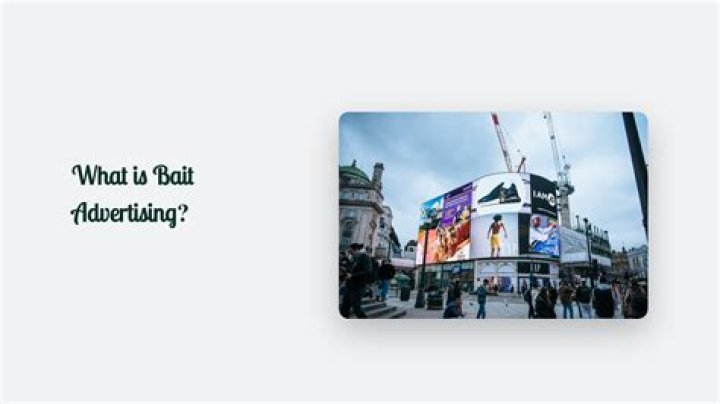What is bait advertising in real estate?