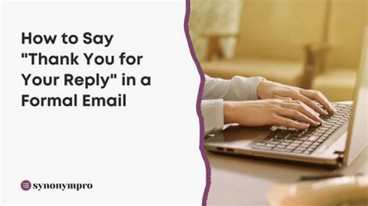 What is best reply for thank you?