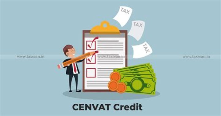 What is CENVAT credit in service tax?