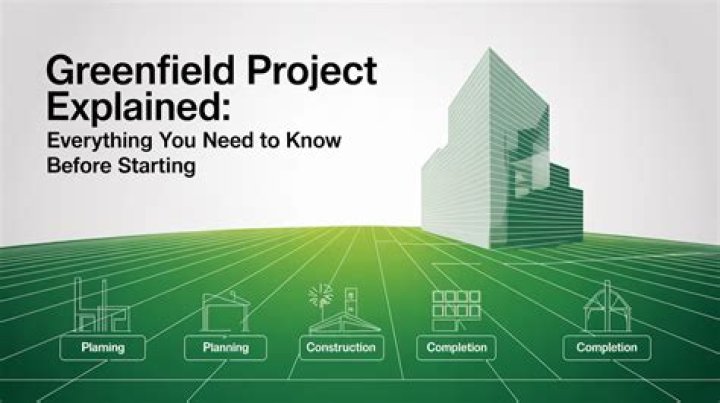 What is considered a greenfield project?