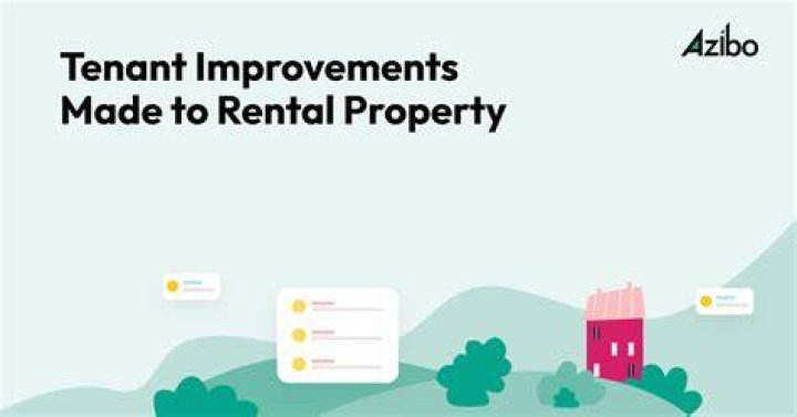 What is considered an improvement to rental property?