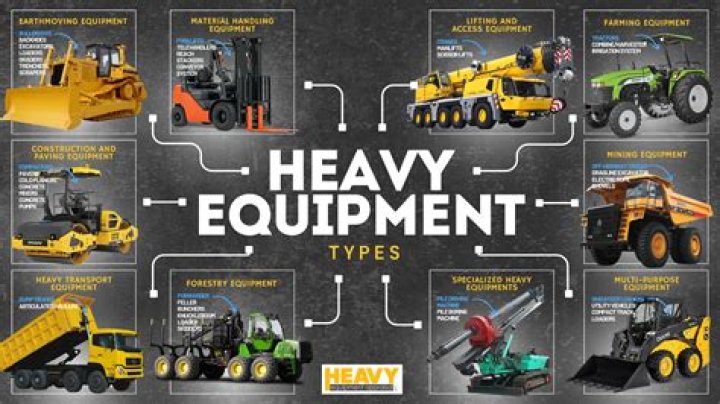 What is considered as heavy equipment?