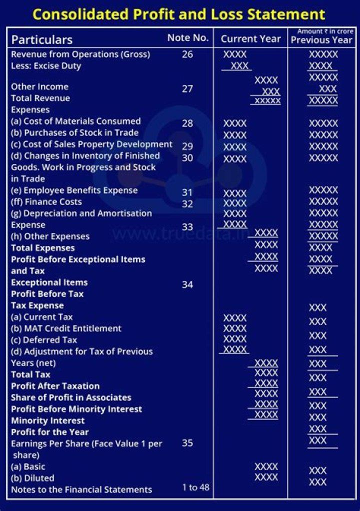 What is consolidated profit?