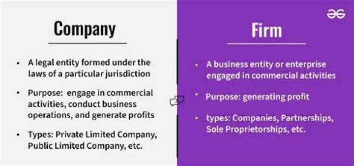 What is different between company and industry?
