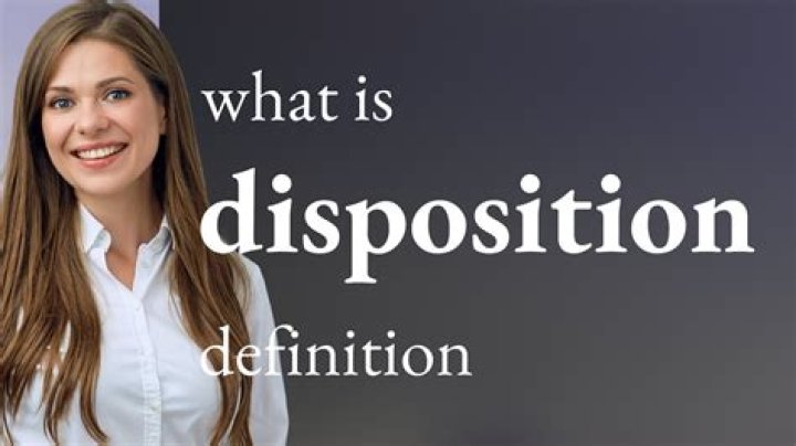 What is disposition accounting?