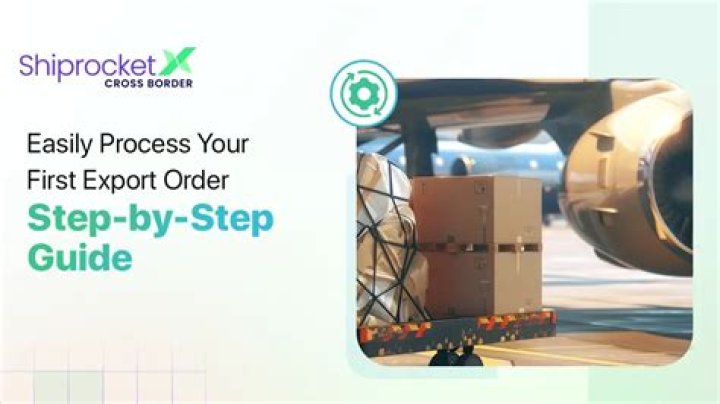 What is export order process?