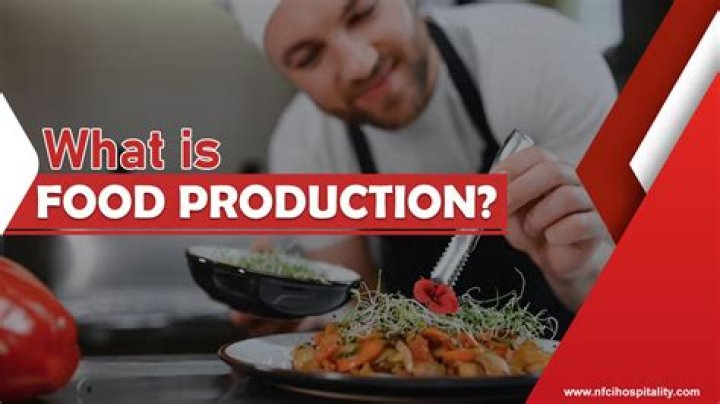 What is food production and management?