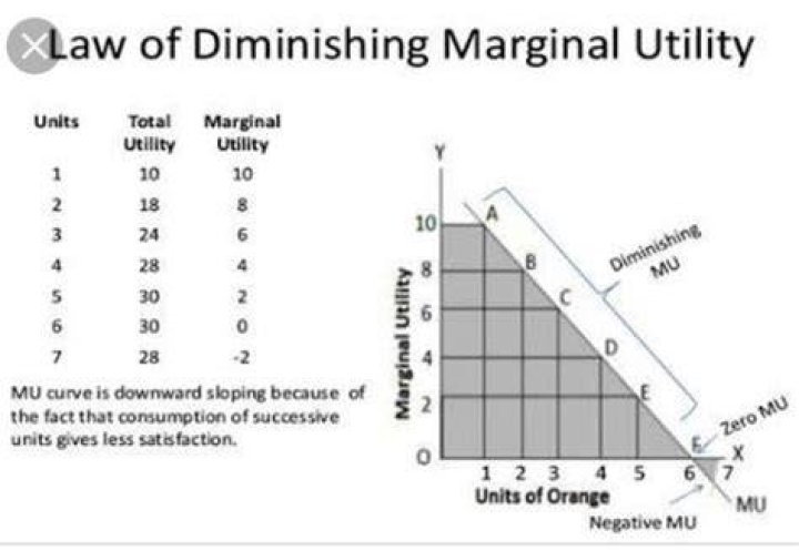 What is law of diminishing marginal product?