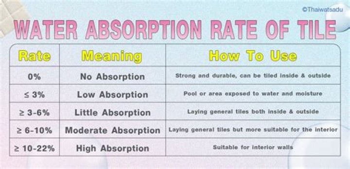What is meant by absorption rate?
